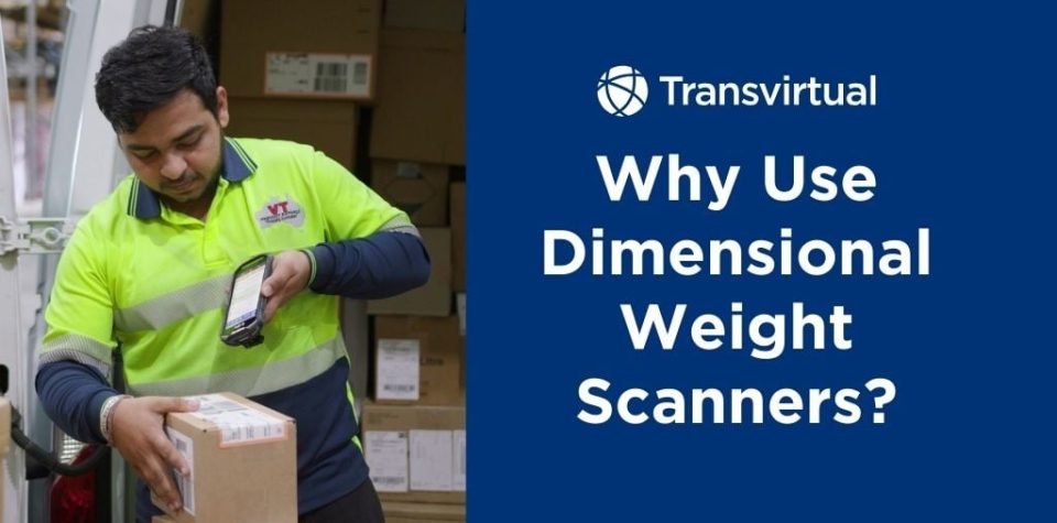 dimensional weight scanner